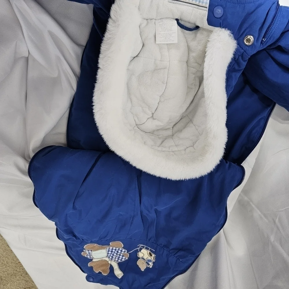 Bright Future Vintage baby snowsuit